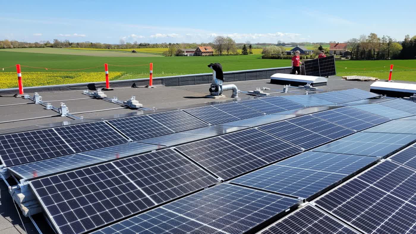 50 kW solcelleanlæg hos Rasmus Degn